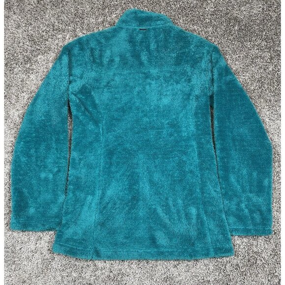 The North Face Jacket Women’s M Osito 2 Teal Blue Fuzzy High Loft Fleece FA15‎ - Picture 14 of 14
